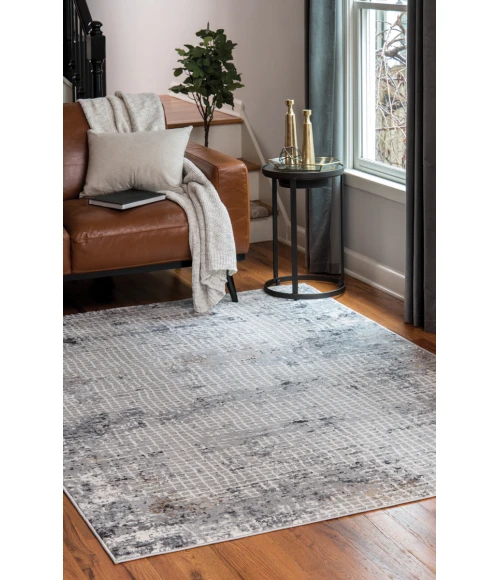 United Weavers Austin Grey 4540-20672 7 ft. 10 in. RD Round Rug