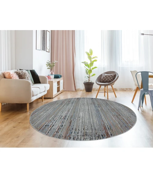 United Weavers Austin Rust 4540-20858 7 ft. 10 in. RD Round Rug