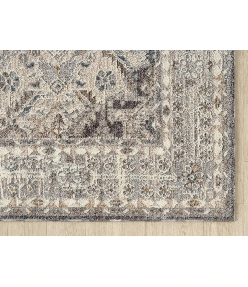 United Weavers Armada  Grey 4545-21050 7 ft. 11 in. X 7 ft. 11 in. Round Rug