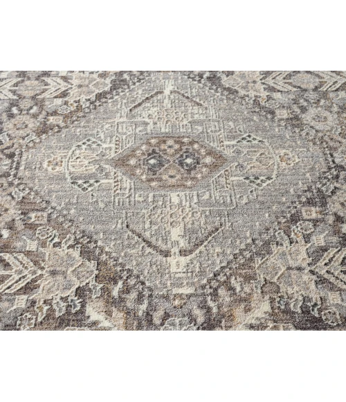 United Weavers Armada  Grey 4545-21050 7 ft. 11 in. X 7 ft. 11 in. Round Rug
