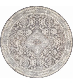 United Weavers Armada Grey 4545-21050 7 ft. 11 in. X 7 ft. 11 in. Round Rug