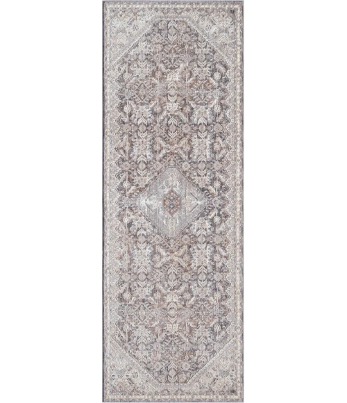 United Weavers Armada  Grey 4545-21050 2 ft. 7 in. X 7 ft. 2 in. Rectangle Rug