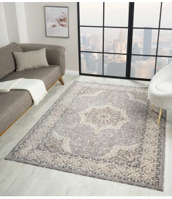 United Weavers Armada Grey 4545-21150 2 ft. 7 in. X 7 ft. 2 in. Rectangle Rug