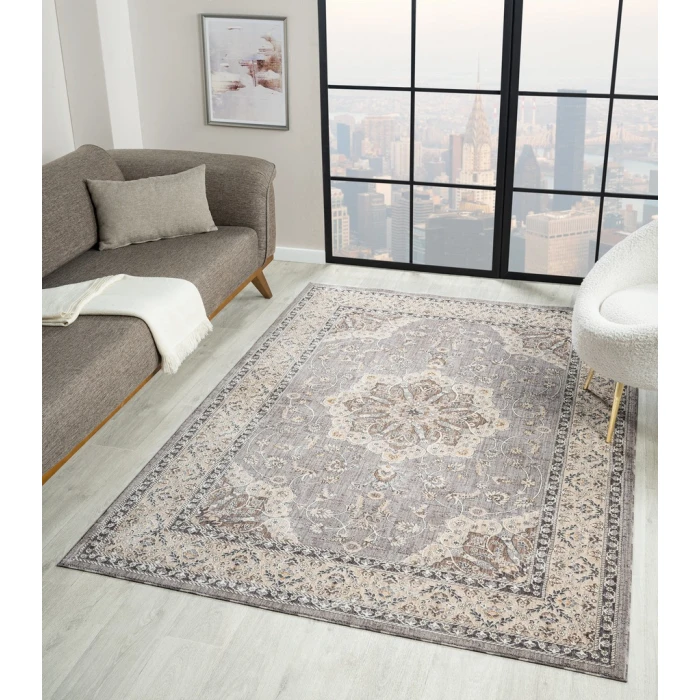 United Weavers Armada  Grey 4545-21150 1 ft. 10 in. X 3 ft. Rectangle Rug