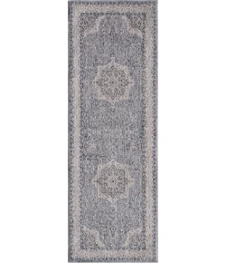 United Weavers Armada Blue 4545-21161 2 ft. 7 in. X 7 ft. 2 in. Rectangle Rug