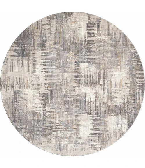 United Weavers Armada  Grey 4545-21250 7 ft. 11 in. X 7 ft. 11 in. Round Rug