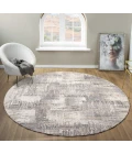 United Weavers Armada  Grey 4545-21250 7 ft. 11 in. X 7 ft. 11 in. Round Rug