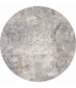 United Weavers Armada Grey 4545-21450 7 ft. 11 in. X 7 ft. 11 in. Round Rug