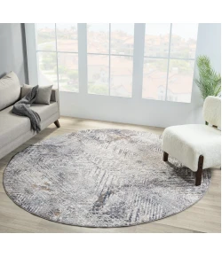 United Weavers Armada Blue 4545-21461 7 ft. 11 in. X 7 ft. 11 in. Round Rug