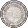 United Weavers Armada Grey 4545-21650 7 ft. 11 in. X 7 ft. 11 in. Round Rug