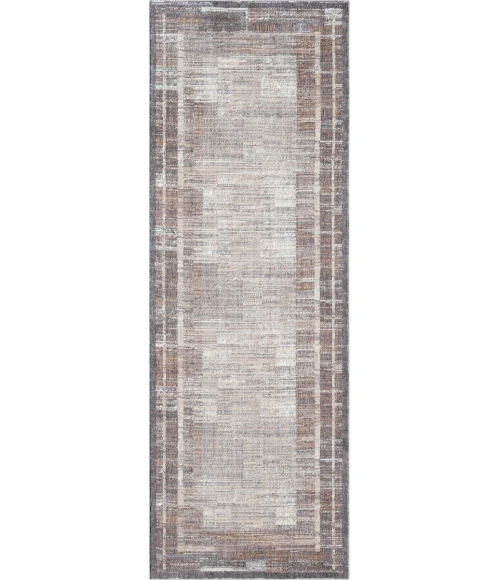 United Weavers Armada  Grey 4545-21650 2 ft. 7 in. X 7 ft. 2 in. Rectangle Rug