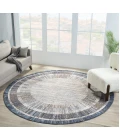 United Weavers Armada  Blue 4545-21661 7 ft. 11 in. X 7 ft. 11 in. Round Rug