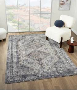 United Weavers Armada Blue 4545-21761 2 ft. 7 in. X 7 ft. 2 in. Rectangle Rug
