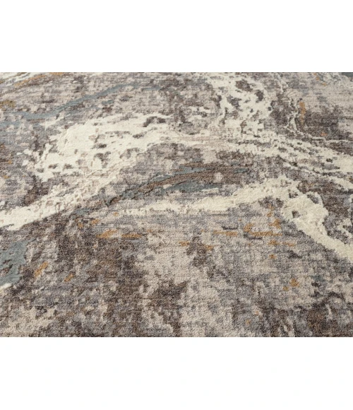 United Weavers Armada  Grey 4545-21850 7 ft. 11 in. X 7 ft. 11 in. Round Rug