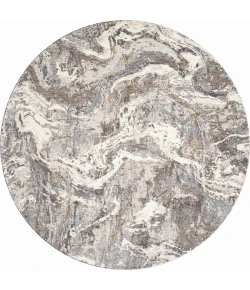 United Weavers Armada Grey 4545-21850 7 ft. 11 in. X 7 ft. 11 in. Round Rug
