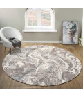 United Weavers Armada  Grey 4545-21850 7 ft. 11 in. X 7 ft. 11 in. Round Rug