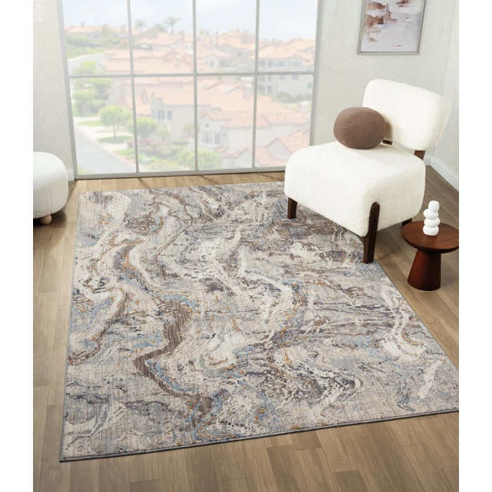 United Weavers Armada  Blue 4545-21861 12 ft. 6 in. X 15 ft. Rectangle Rug