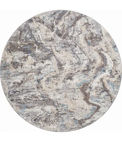 United Weavers Armada Blue 4545-21861 7 ft. 11 in. X 7 ft. 11 in. Round Rug