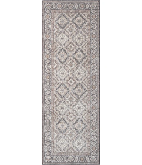 United Weavers Armada  Grey 4545-21950 2 ft. 7 in. X 7 ft. 2 in. Rectangle Rug