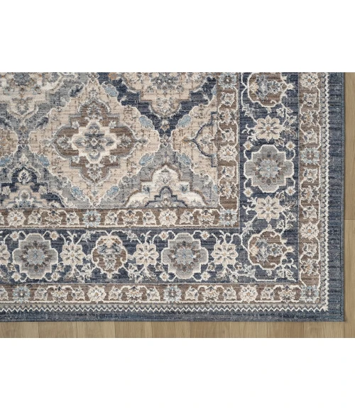 United Weavers Armada  Blue 4545-21961 2 ft. 7 in. X 7 ft. 2 in. Rectangle Rug