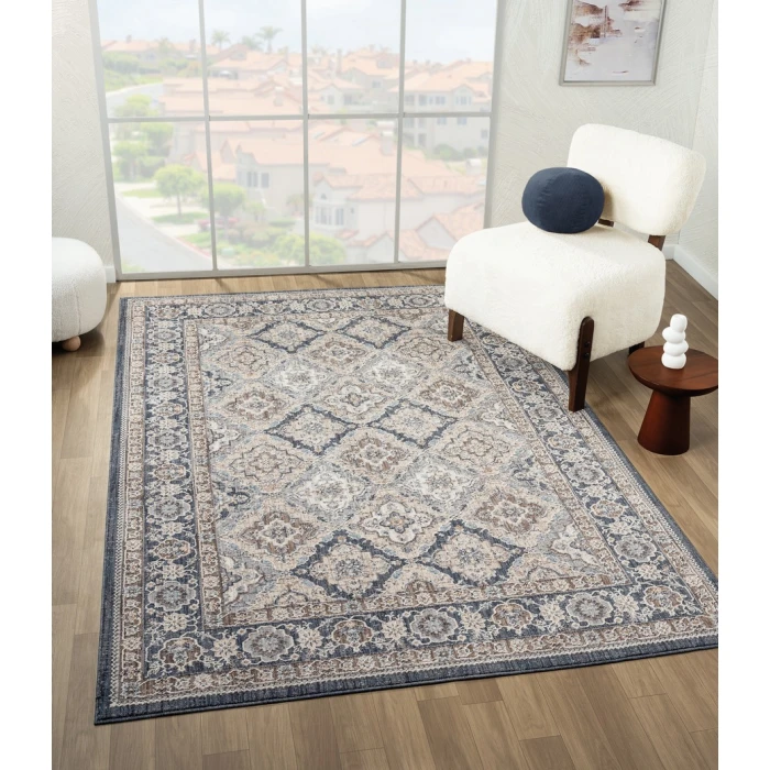 United Weavers Armada  Blue 4545-21961 1 ft. 10 in. X 3 ft. Rectangle Rug