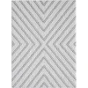 United Weavers Barcelona White 4570-30172 7 ft. 10 in. X 10 ft. 6 in. Rectangle Rug