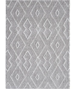 United Weavers Barcelona White 4570-30499 5 ft. 3 in. X 7 ft. 2 in. Rectangle Rug