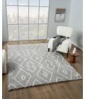 United Weavers Barcelona White 4570-30499 5 ft. 3 in. X 7 ft. 2 in. Rectangle Rug
