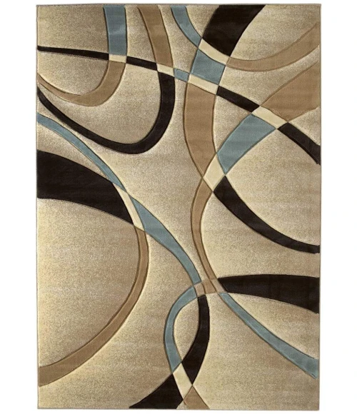 United Weavers of America CONTOURS-LA-CHIC-BEIGE-69-21326 Area Rug
