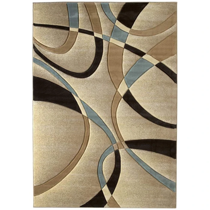 United Weavers of America CONTOURS-LA-CHIC-BEIGE-69-21326 Area Rug