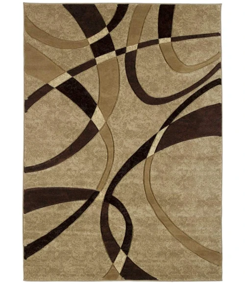 United Weavers of America CONTOURS-LA-CHIC-CHOCOLATE-28C-21351 Area Rug