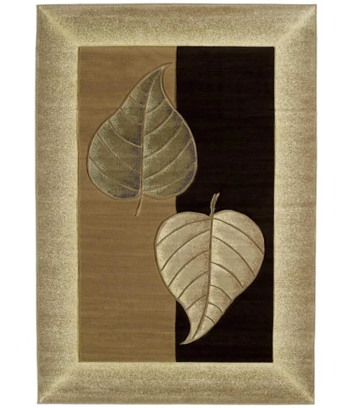 United Weavers of America CONTOURS-BASIL-CHOCOLATE-24-21851 Area Rug