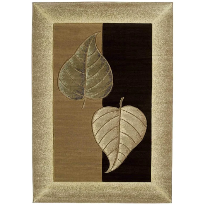 United Weavers of America CONTOURS-BASIL-CHOCOLATE-35C-21851 Area Rug