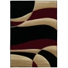 United Weavers Contours 22834 Avalon Burgundy Area Rug 1 Ft. 10 X 2 Ft. 8 Rectangle