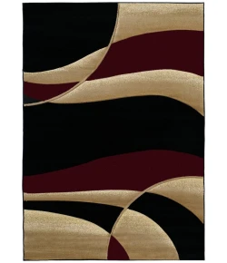 United Weavers Contours 22834 Avalon Burgundy Area Rug 1 Ft. 10 X 2 Ft. 8 Rectangle