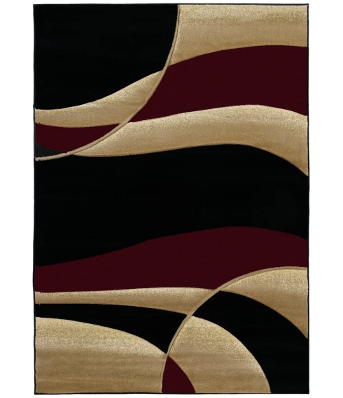 United Weavers of America CONTOURS-AVALON-BURGUNDY-28C-22834 Area Rug