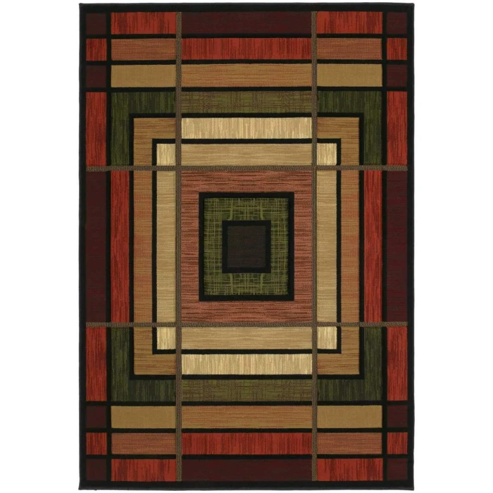 United Weavers of America CONTOURS-AMBIENCE-TERRACOTTA-35C-25029 Area Rug
