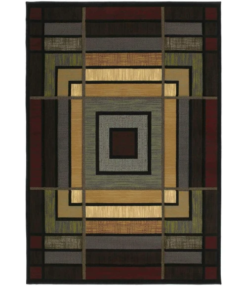 United Weavers of America CONTOURS-AMBIENCE-BLUE-24-25066 Area Rug