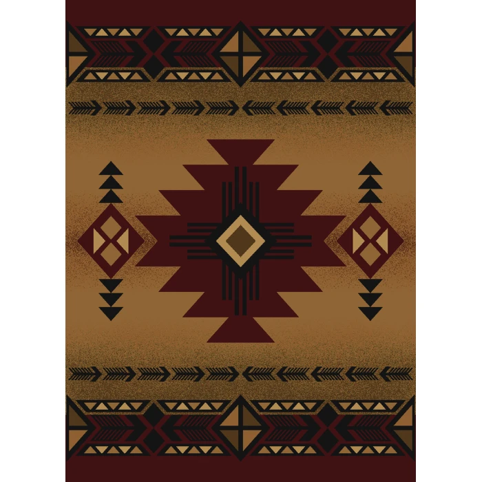 United Weavers Contours Flagstaff-Burgundy-2x3 Rug