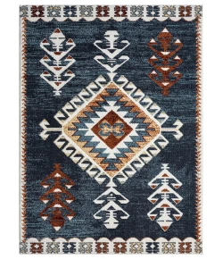 United Weavers Stratton Navy 675-71064 5 ft. 3 in. X 7 ft. 2 in. Rectangle Rug
