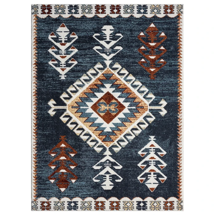United Weavers Stratton Navy 675-71064 1 ft. 10 in. X 3 ft. Rectangle Rug