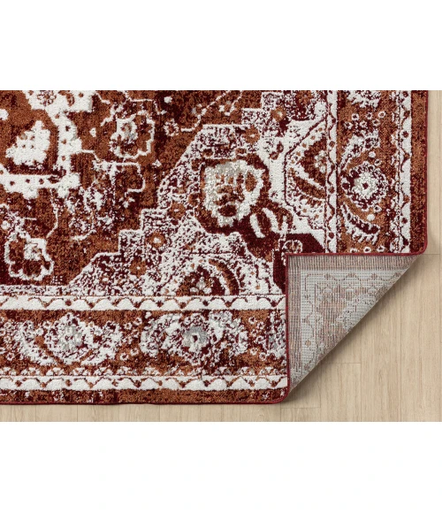 United Weavers Stratton Burgundy 675-71134 7 ft. 10 in. X 10 ft. 6 in. Rectangle Rug