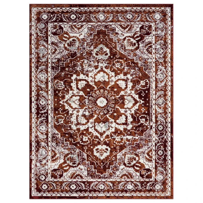 United Weavers Stratton Burgundy 675-71134 9 ft. 10 in. X 13 ft. 2 in. Rectangle Rug