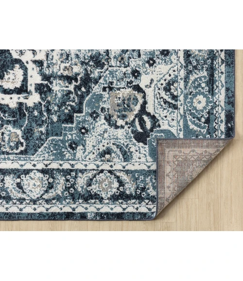 United Weavers Stratton Blue 675-71160 1 ft. 10 in. X 3 ft. Rectangle Rug