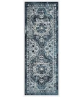 United Weavers Stratton Blue 675-71160 2 ft. 7 in. X 7 ft. 2 in. Rectangle Rug