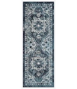 United Weavers Stratton Blue 675-71160 2 ft. 7 in. X 7 ft. 2 in. Rectangle Rug