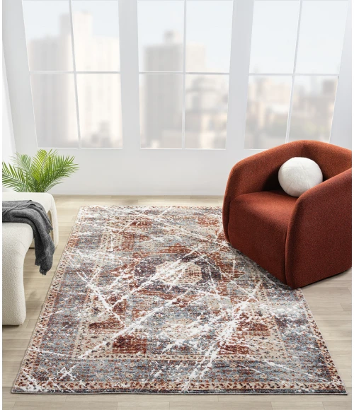 United Weavers Stratton Multi 675-71275 5 ft. 3 in. X 7 ft. 2 in. Rectangle Rug