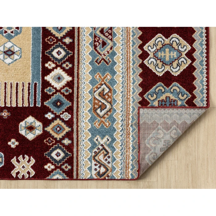 United Weavers Stratton Burgundy 675-71334 9 ft. 10 in. X 13 ft. 2 in. Rectangle Rug