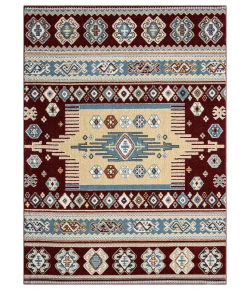 United Weavers Stratton Burgundy 675-71334 7 ft. 10 in. X 10 ft. 6 in. Rectangle Rug