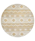United Weavers Stratton Harvest  675-71524 7 ft. 11 in. X 7 ft. 11 in. Round Rug